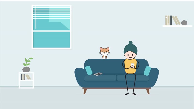 2D explainer video by Clickcode Media for a cloud communications platform