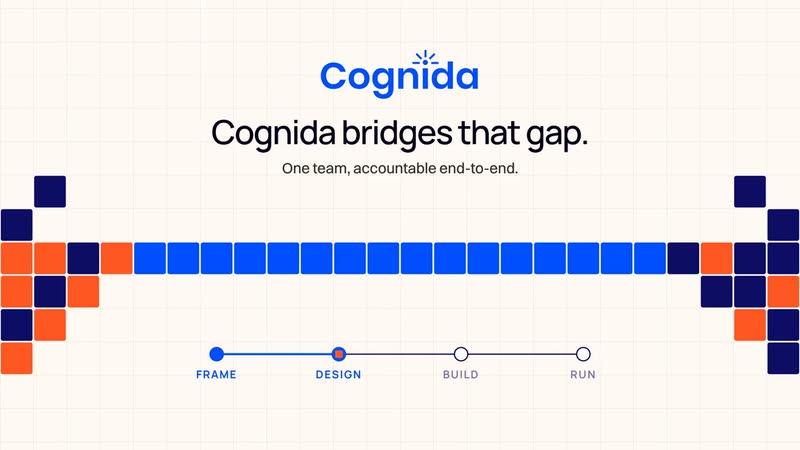 Motion graphics video by Clickcode Media for an enterprise AI delivery company